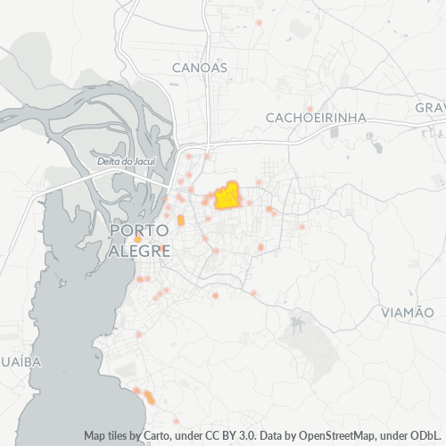 91040-000 Heatmap de Densidade da Empresa