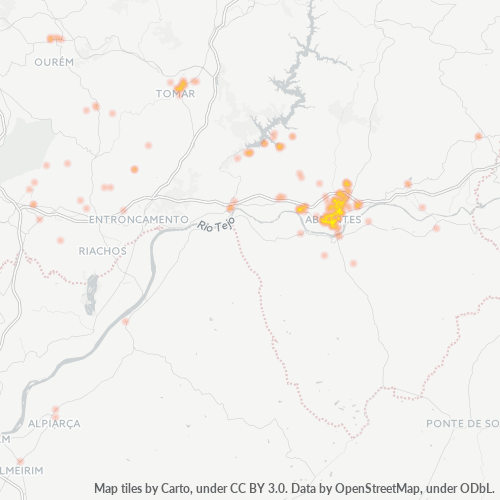 2200 Heatmap de Densidade da Empresa