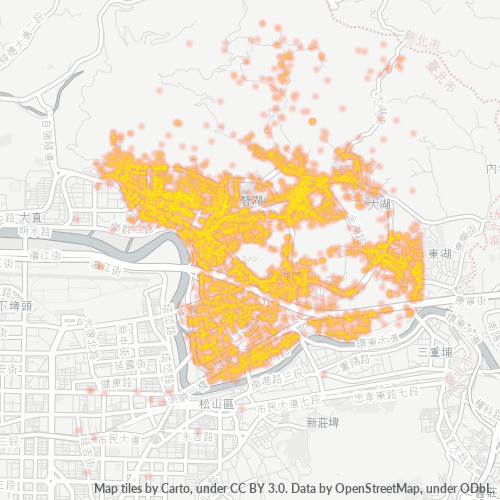 114 商業密度熱圖