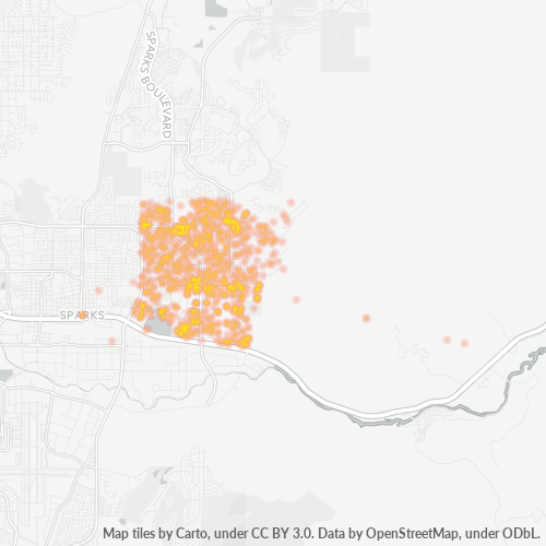 89434 Business Density Heatmap