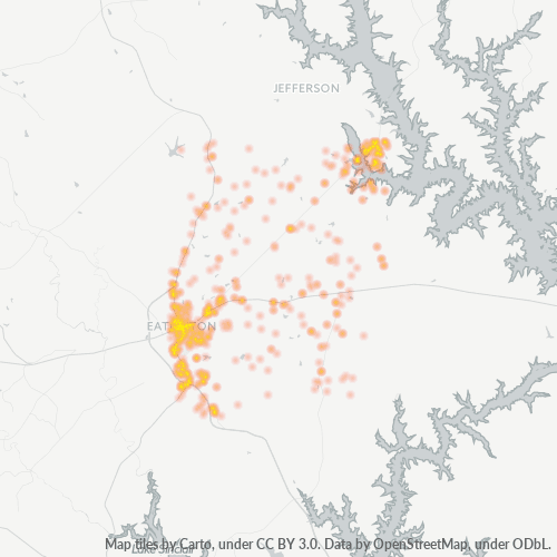 31024 Business Density Heatmap