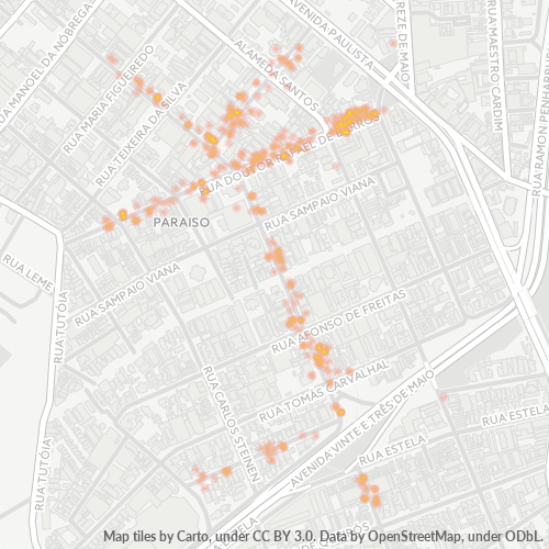 04003-000 Heatmap de Densidade da Empresa
