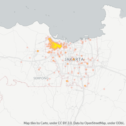 11720 Peta Panas Densitas Bisnis