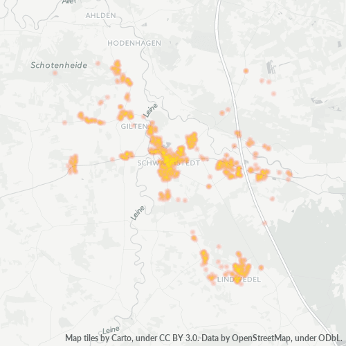 Heatmap für plz 29690