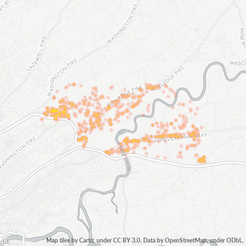 37924 Business Density Heatmap