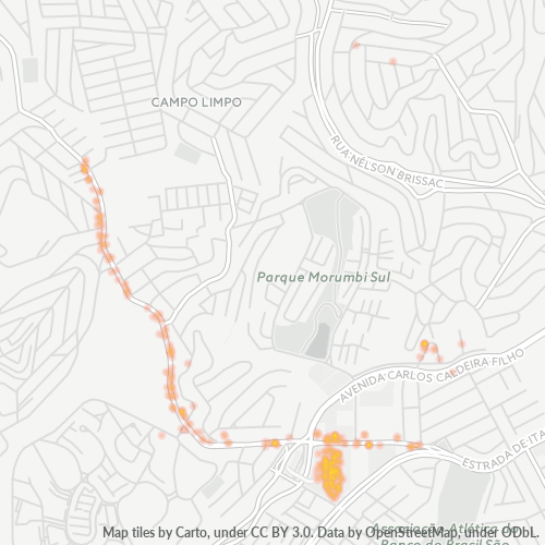 05777-000 Heatmap de Densidade da Empresa