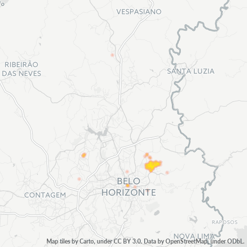 31060-000 Heatmap de Densidade da Empresa