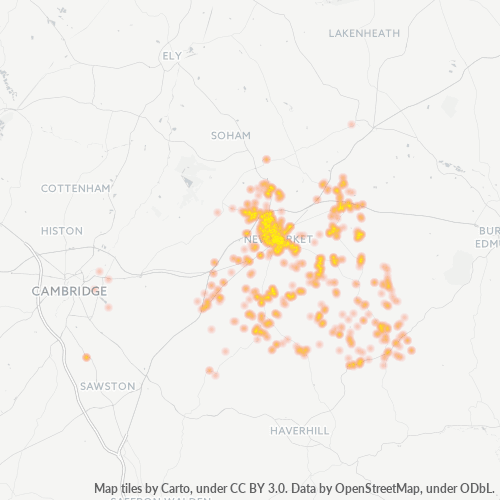 CB8 Business Density Heatmap