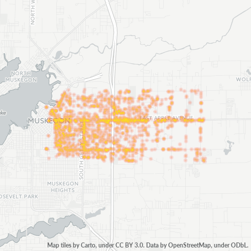 49442 Business Density Heatmap
