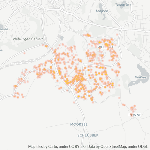 24145 Standortdichte-Heatmap