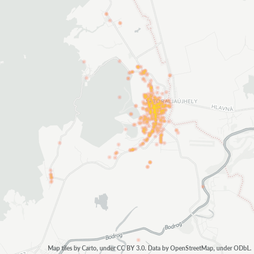 3980 Vállalati sűrűségi térkép
