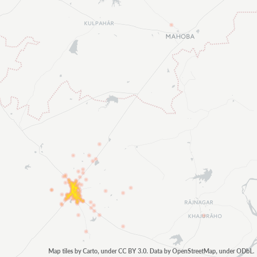 471001 Business Density Heatmap