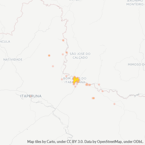 28360-000 Heatmap de Densidade da Empresa