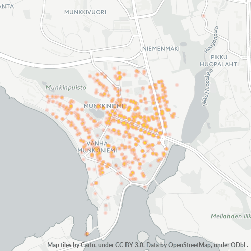 00330 Yritystiheys lämpökarttana