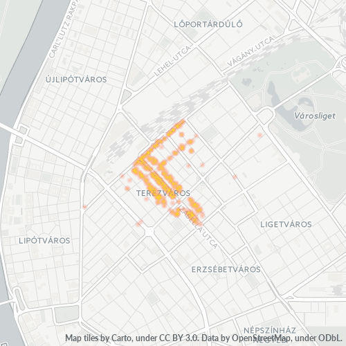 1064 Vállalati sűrűségi térkép