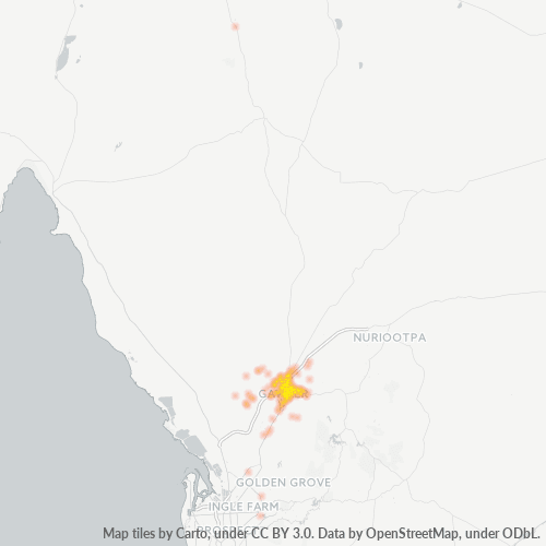 5118 Business Density Heatmap
