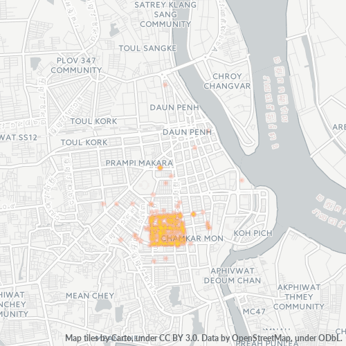 12304 Business Density Heatmap
