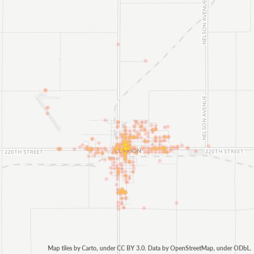 50525 Business Density Heatmap