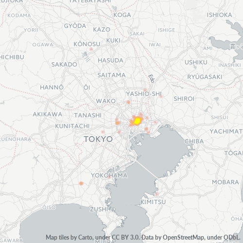 130 事業密度ヒートマップ