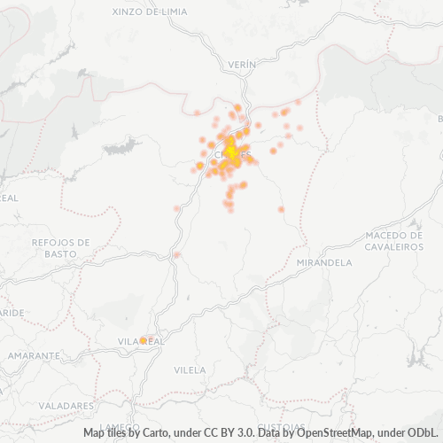 5400 Heatmap de Densidade da Empresa
