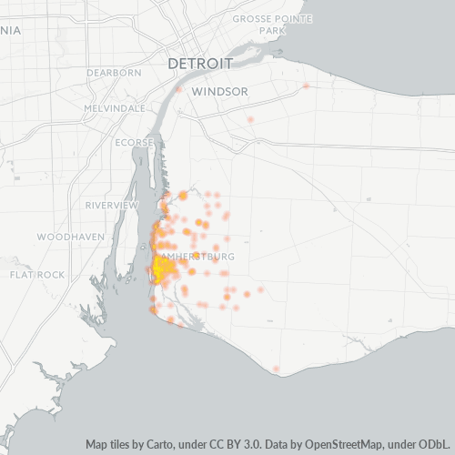 N9V Business Density Heatmap