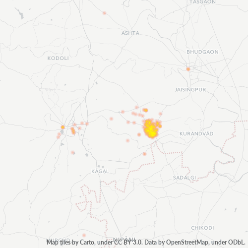 416115 Business Density Heatmap