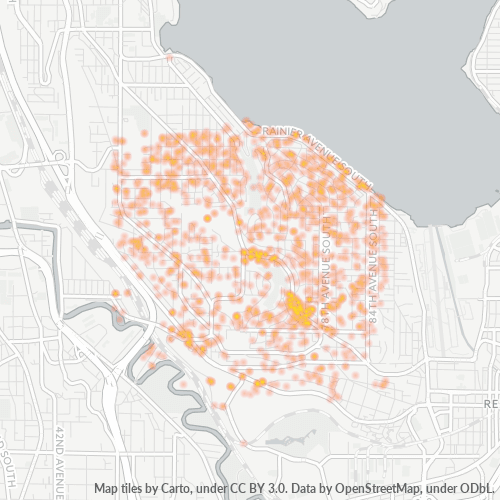 98178 Business Density Heatmap