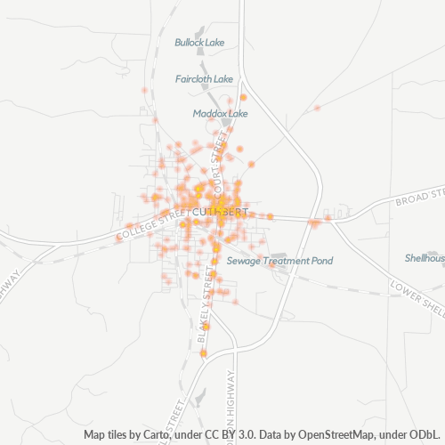 39840 Business Density Heatmap