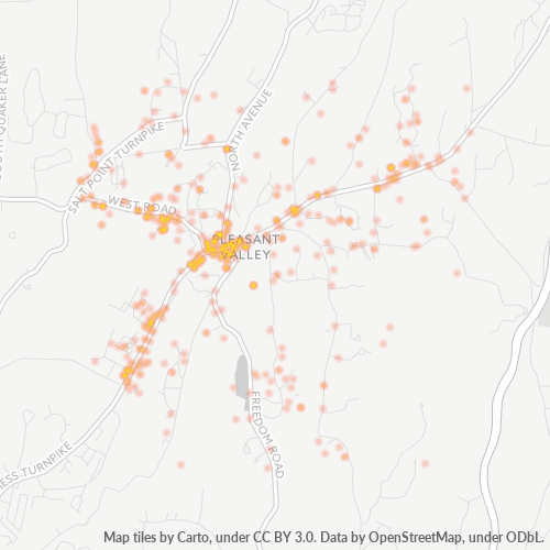 12569 Business Density Heatmap