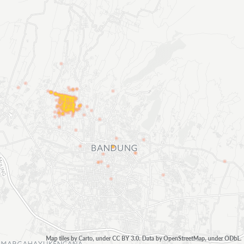 40152 Peta Panas Densitas Bisnis