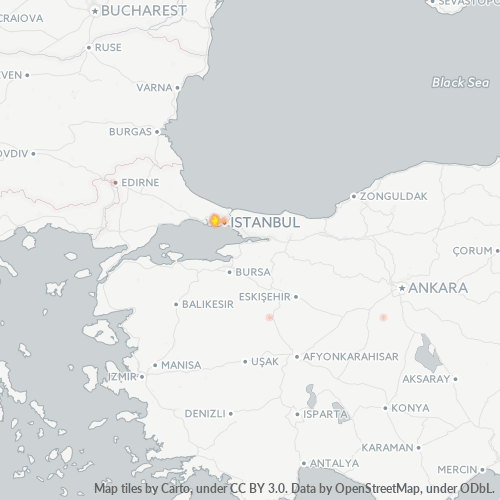 34307 Şirket Yoğunluğu Isı Haritası