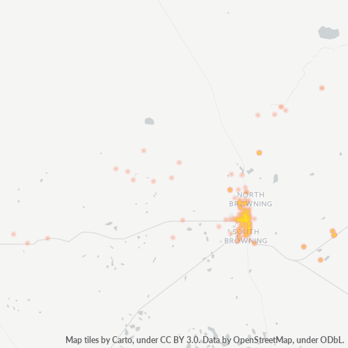 59417 Business Density Heatmap