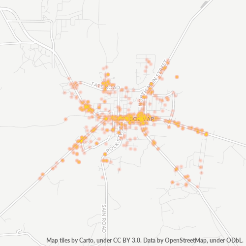 38008 Business Density Heatmap