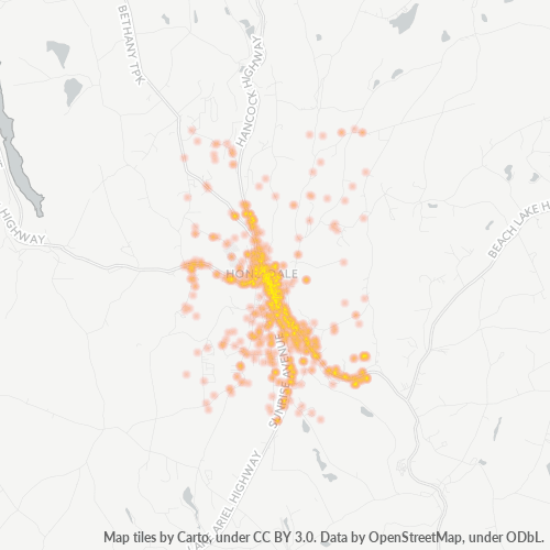 18431 Business Density Heatmap