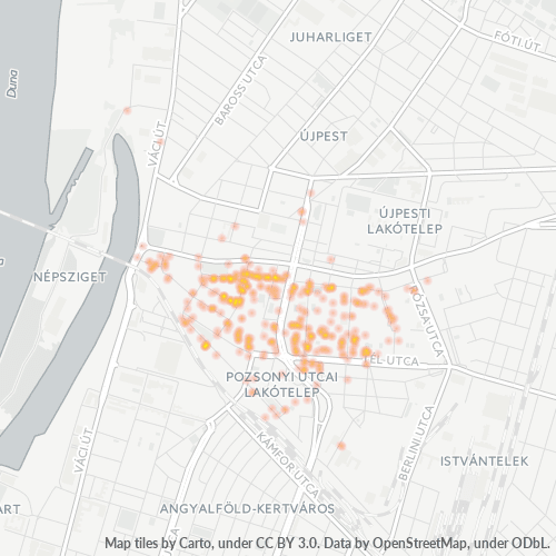 1043 Vállalati sűrűségi térkép