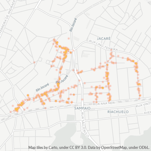 20961-000 Mapa de calor de densidad empresarial