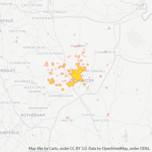 DN5 Business Density Heatmap