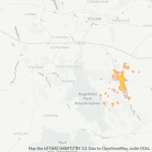 62-035 Mapa intensywności działalności gospodarczej
