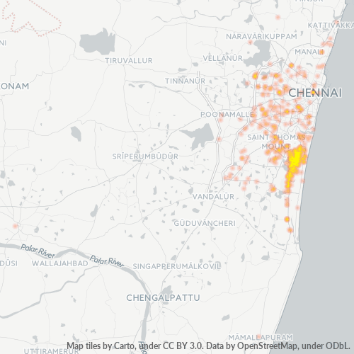 600096 Business Density Heatmap