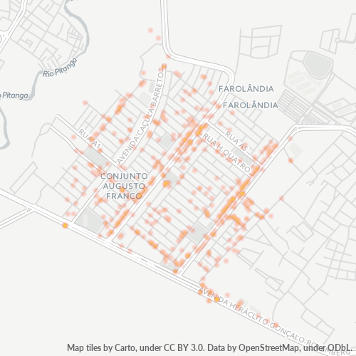 49030-000 Heatmap de Densidade da Empresa