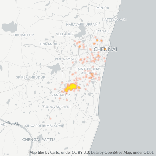 600059 Business Density Heatmap