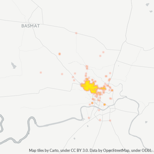 431605 Business Density Heatmap