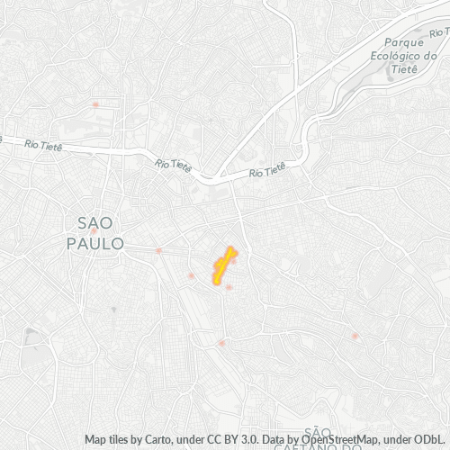 03180-000 Mapa de calor de densidad empresarial