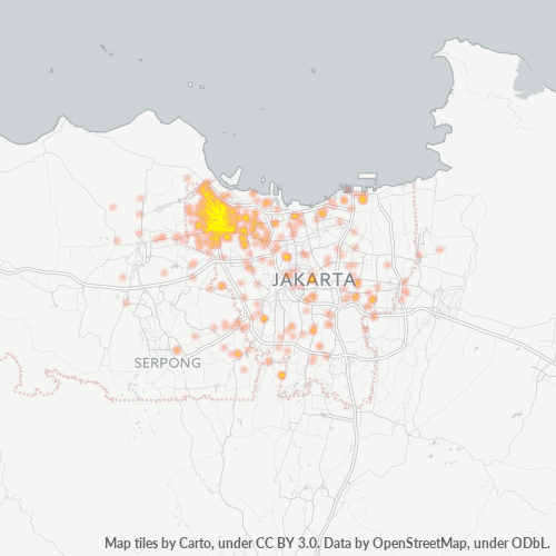 11730 Peta Panas Densitas Bisnis