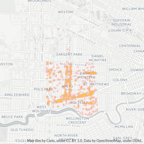 R3G Business Density Heatmap