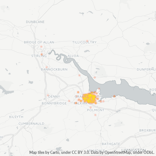 FK3 Business Density Heatmap