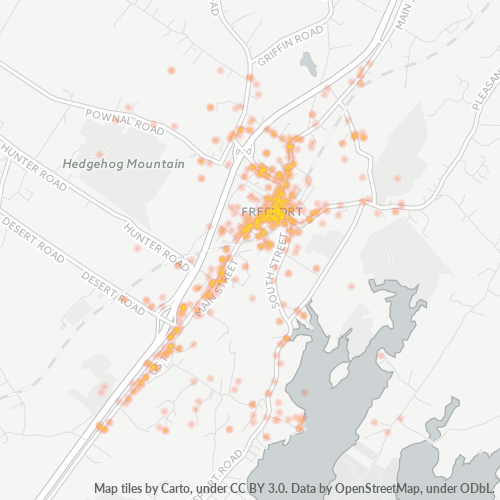 04032 Business Density Heatmap