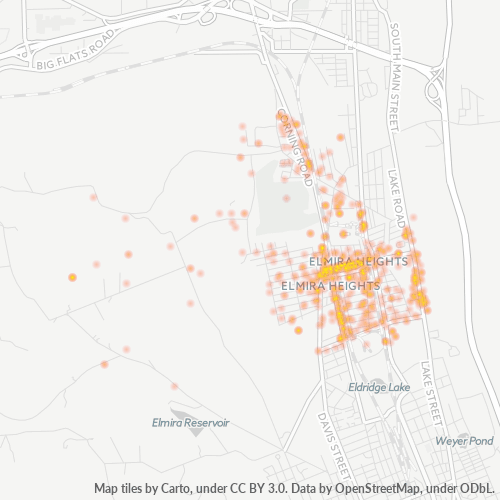 14903 Business Density Heatmap