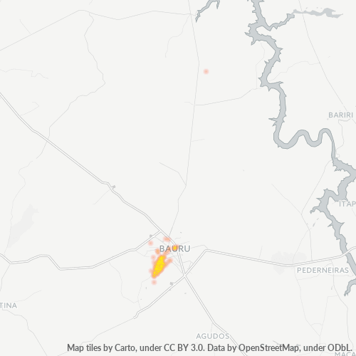 17054-000 Mapa de calor de densidad empresarial