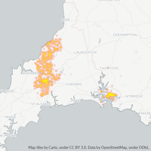 PL3 Business Density Heatmap